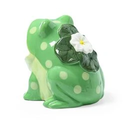 Ceramic Kitchen Scrubby Sponge Holder, Art Frog Collection, Adorable Home & Kitchen Decor -Peugeot Shop 416yEJ06oKL