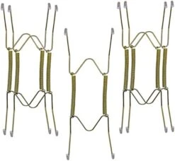 Lot5 6-Inch Small Invisible Plate Wire Hanger Wall Holders With Protective Rubber Cover For 5" To 7" Decorative Tray -Peugeot Shop 4175LAgRuUL. AC 1