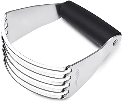 ® Pastry Blender Cutter,Stainless Steel Dough Masher For Butter, Biscuit,Baking, Kneading,Dough, Flakier And Fluffier Pie Crusts, Almond - Hand Kitchen Tool (1 Pack, Turquoise) 8 ® Pastry Blender Cutter,Stainless Steel Dough Masher For Butter, Biscuit,Baking, Kneading,Dough, Flakier And Fluffier Pie Crusts, Almond - Hand Kitchen Tool (1 Pack, Turquoise) - Image 8