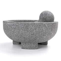 Mortar And Pestle Set, 8 Inch 4 Cups Unpolished Granite Grinder Bowl, Large Molcajete Mexicano Bowl Grinder Stone Handmade For Crushing/Grinding-Guacamole,Spices,Salsa And Pesto (Gray) 15 Mortar And Pestle Set, 8 Inch 4 Cups Unpolished Granite Grinder Bowl, Large Molcajete Mexicano Bowl Grinder Stone Handmade For Crushing/Grinding-Guacamole,Spices,Salsa And Pesto (Gray) -Peugeot Shop 417w NsrseL