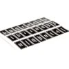 -39350-02 Label Panel, Flavor Pcgts Curtis