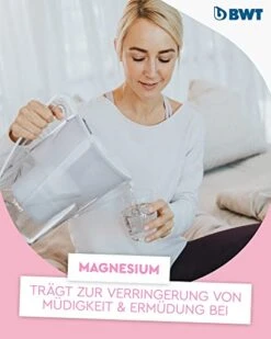 BWT 120 Litre Longlife Mg2+ Water Filter Cartridge 3 Plus 1 Pack, White, 814134 -Peugeot Shop 4183ql00y4L