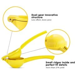 Lemon Lime Squeezer, Manual Juicer Citrus Squeezer Press For Max Extraction, Ergonomic Fruit Hand Press Squeezer For Effortless Use And Easy To Clean -Peugeot Shop 418LmD7heaL