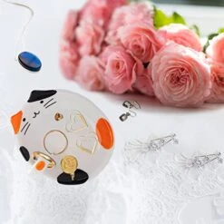 Cat Spoon Rests For Kitchen Counter, Ceramic Spoon Holder For Stove Top, Utensil Coffee Spoon Rest, Kawaii Kitchen Accessories & Ring Dish Decor - Jewelry Tray & Spoon Rest For Tableware Table Food -Peugeot Shop 418LzbuQ20L