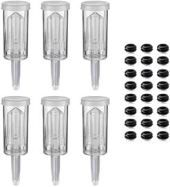 Brewing Airlock Kit, 24 Airlock Grommet And 6 Fermentation Airlocks, Wine Airlock, Used For Brewing Wine, Sauerkraut, Pickles, Etc. Airlock Kit, FDA Transparency Upgrade -Peugeot Shop 418fBweqLmL. AC