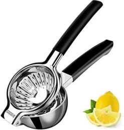 Lemon Squeezer Stainless Steel Manual Fruit Squeezer, Citrus Squeezer Fruit Juice Reamer Fast Handle Press Tool, Manual Juicer Perfect For Juicing Oranges, Pomegranate, Lemons & Limes -Peugeot Shop 418fWMKE iL. AC