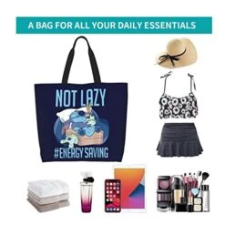 Cartoon Travel Totes Bag Shopping Shoulder Bags For Women Foldable Waterproof Hawaiian Beach Print Bag -Peugeot Shop 418fm7J6n8L