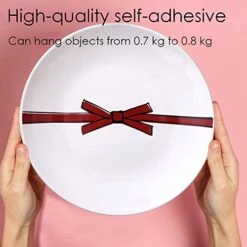 40 Pieces Invisible Adhesive Plate Hanger, Adhesive Plate Hangers For The Wall, Vertical Plate Holder Plate Hangers For Hanging Plates Art Supplies, 1.25 Inch -Peugeot Shop 418jqEyqiHL