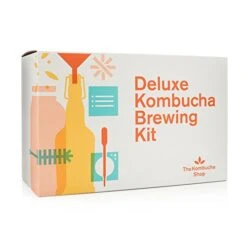 The Kombucha Shop Organic Kombucha Starter Kit - 1 Gallon Brewing Kit Includes All The Essentials Required For Brewing Kombucha At Home -Peugeot Shop 4193My2C5L