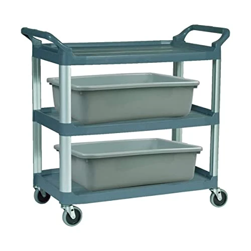 Hespapa 13L Wash Tub Basin, Mint Green Utility Commercial Bus Tub Box, 4 Packs 2 Hespapa 13L Wash Tub Basin, Mint Green Utility Commercial Bus Tub Box, 4 Packs - Image 2