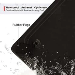 Decorative Kitchen Utensil Holder,Vintage Cooking Utensil Organizer Cast Iron Utensil Holder For Cooking Tools, Coffee Gold -Peugeot Shop 419C1YGVzdS