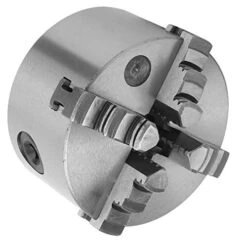 Lathe Chuck Scroll Lathe Chuck 4‑Jaw Self Centering Lathe Chuck Self‑Centering Chuck For Lathes Machine 100mm/3.9in Clamping Range -Peugeot Shop 419DasI1i7L