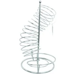 Craft Products FSP1206 Spiral Fruit Basket, 12", Chrome Plated