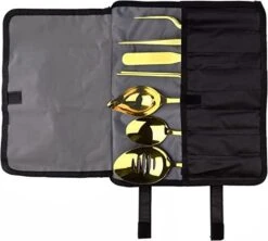 Professional Chef Plating Kit, 7 Piece Culinary Plating Set, Black, Stainless Steel (7 Piece, Black) -Peugeot Shop 419WeS0LirL. AC