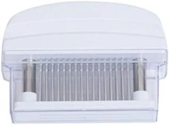 Zeerkeer Meat Tenderizer Hammer Tool Stainless Steel Dual-Sided Meat Mallet For Tenderizing Flattening Steak, Beef, Chicken, Pork And Poultry-Dishwasher Safe -Peugeot Shop 419YbgJe dL. AC