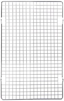 Ibili Rectangular Cooling Racks For Cooking And Baking, Multipurpose Stainless Steel Roasting Rack - Made In Spain, Dishwasher And Oven Safe - 25 X 40cm - 9.8" X 15.7" Inches