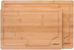 Bamboo Cutting Board Large 15 Inch, With Juice Groove, Handles On Both Sides For Easy Pick Up, Smooth Surface, For Kitchen And Party, Cut Raw Food Such As Meat, Beef And Chicken 25 Bamboo Cutting Board Large 15 Inch, With Juice Groove, Handles On Both Sides For Easy Pick Up, Smooth Surface, For Kitchen And Party, Cut Raw Food Such As Meat, Beef And Chicken -Peugeot Shop 419fekGCPL. AC