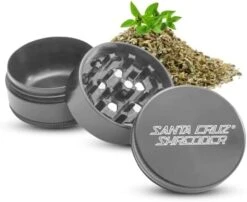 Metal Herb Grinder Knurled Top For Stronger Grip 3-Piece Large 2.7" (Blue) -Peugeot Shop 419oNDU42L. AC