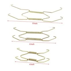 KUMGROT 6pcs Plate Hangers Decorative Wire Plate Hangers Holders Wall Plate Hangers Wall Hooks For Decorative Plates Arts 4 Inch 6 Inch 8 Inch -Peugeot Shop 419rG3DqqhL