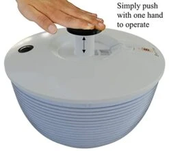 Brieftons Salad Spinner (6.2-Quart) & Brieftons 7-Blade Spiralizer 8 Brieftons Salad Spinner (6.2-Quart) & Brieftons 7-Blade Spiralizer -Peugeot Shop 419ui06vtbL