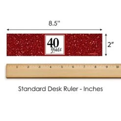 We Still Do - 40th Wedding Anniversary - Anniversary Party Water Bottle Sticker Labels - Set Of 20 -Peugeot Shop 41A8iV5MtbL