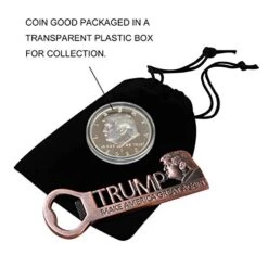 Donald Trump Gifts For Men Christmas MAGA Make America Great Again Bottle Opener Magnet With Collectible Coin 2020 -Peugeot Shop 41ABi0mVVjL