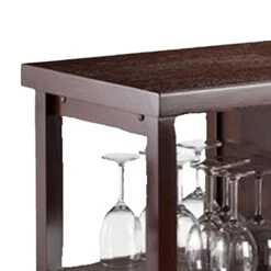 Modern Storage Cabinet Contemporary Buffet Sideboard Cupboard with 2 Open Shelves, 8 Wine Bottles, 3 Cabinets And 1 Drawer for Home Kitchen Entryway Dining Room, 45.98”W X 15.98”D X 34.02”H