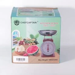 Kitchen Scale White Metal With A Stainless Steel Tray (22-Pound) (RED) 8 Kitchen Scale White Metal With A Stainless Steel Tray (22-Pound) (RED) -Peugeot Shop 41AYTYIOhbL