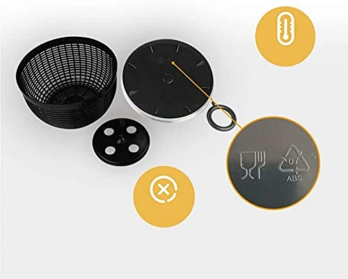 Salad Spinner, For Fruits And Vegetables Manual Salad Tumble Dryer Spinner Vegetable Salad Dryer Basket Spinner 2 Salad Spinner, For Fruits And Vegetables Manual Salad Tumble Dryer Spinner Vegetable Salad Dryer Basket Spinner - Image 2