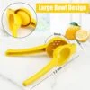 Lemon Squeezer - Lemon Juicer - Metal Manual Hand Juicer Tool, Lemon & Lime Squeezer,Kitchen Tools For Citrus Juicer & Dishwasher Safe