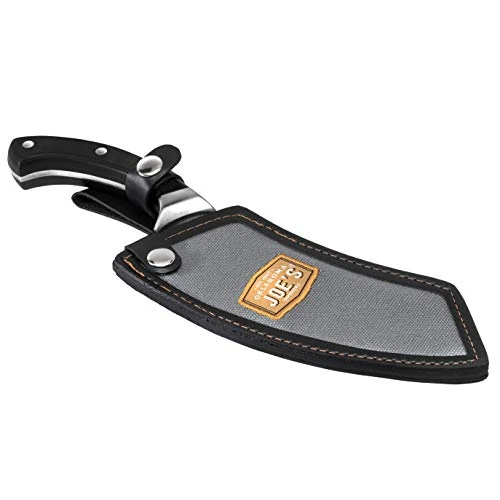 Blacksmith Cleaver & Chef Knife With Holster 1 Blacksmith Cleaver & Chef Knife With Holster