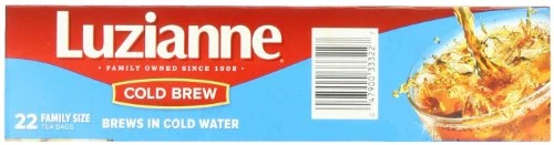 Cold Brew Black Tea Bags, Family Size, Unsweetened, 22 Count Box, Specially Blended For Cold Brew In Water, Clear & Refreshing Home Brewed Southern Iced Tea 5 Cold Brew Black Tea Bags, Family Size, Unsweetened, 22 Count Box, Specially Blended For Cold Brew In Water, Clear & Refreshing Home Brewed Southern Iced Tea - Image 5