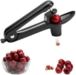 Cherry Pitter Tool Cherries Corer Pitter Tool Stainless Steel Fruit Pit Remover For Cherry Jam With Lock Design -Peugeot Shop 41AjdMt qIL. AC