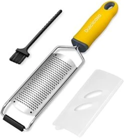 Classic Zester And Grater - Professional Kitchen Lemon Zester For Lime, Cheese, Garlic, Ginger, Chocolate, Vegetables, Fruits, Dishwasher Safe (Narrow) -Peugeot Shop 41B3l1SBdL. AC