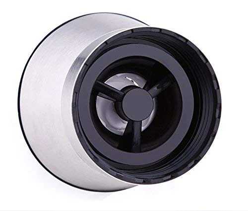 Stainless Steel Manual Grips Glass Salt Pepper Grinder Seasoning Bottle (7.5", Silver) 5 Stainless Steel Manual Grips Glass Salt Pepper Grinder Seasoning Bottle (7.5", Silver) - Image 5