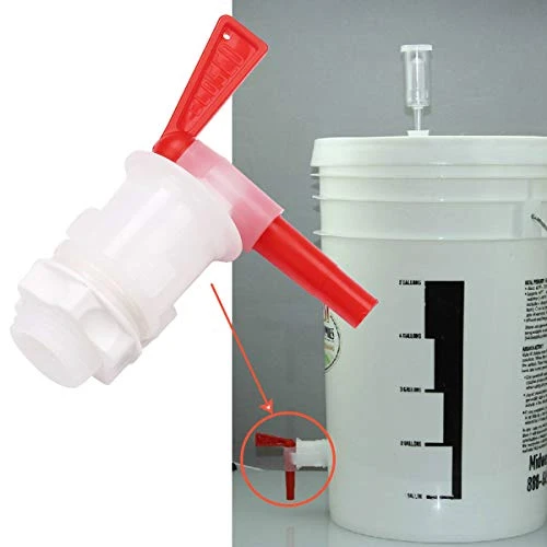 2 PACK Plastic Bottling Bucket Spigot Tap Faucet For Homebrew Wine Making Beer 4 2 PACK Plastic Bottling Bucket Spigot Tap Faucet For Homebrew Wine Making Beer - Image 4