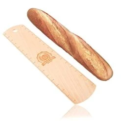 Remium Baguette Flipping Board- Baguette Transfer Peel- Bread Peel- Bakers Peel- Solid Hardwood Baguette Tools By Vie De Pain