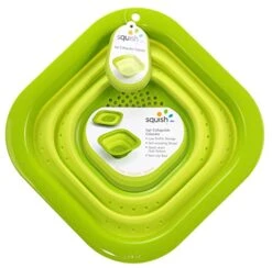 5 Quart Square Collapsible Colander- Green -Peugeot Shop 41Byg6hQDrL