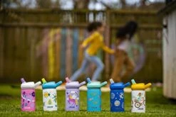 Camelbak Eddy+ Kids 12 Oz Bottle, Insulated Stainless Steel With Straw Cap - Leak Proof When Closed,Magic Unicorns -Peugeot Shop 41C9FXWlrqL