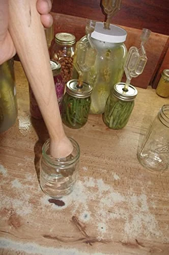 Ferment It Sauerkraut Pounder For Vegetable Fermentation - Made Out Of A Solid Piece Of Wood 2 Ferment It Sauerkraut Pounder For Vegetable Fermentation - Made Out Of A Solid Piece Of Wood - Image 2