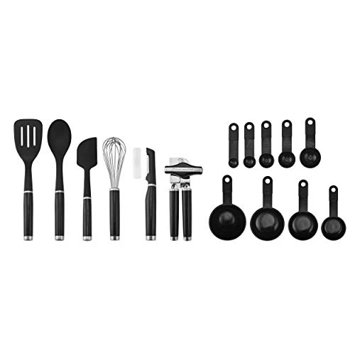 KitchenAid Classic Tool And Gadget Set, 15-Piece, Black 1 KitchenAid Classic Tool And Gadget Set, 15-Piece, Black
