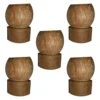 Care Essentials - American Oak Barrel Small Bungs For 1-5 Liter Barrels (5 Pack) - Replacement For Worn Bungs