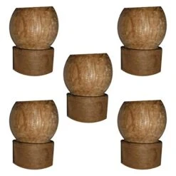 Care Essentials - American Oak Barrel Small Bungs For 1-5 Liter Barrels (5 Pack) - Replacement For Worn Bungs
