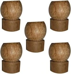 Care Essentials - American Oak Barrel Small Bungs For 1-5 Liter Barrels (5 Pack) - Replacement For Worn Bungs -Peugeot Shop 41CByjKyCqL. AC