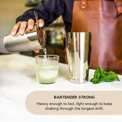 Bar Above Weighted & Unweighted Shakers (Weighted/Unweighted, Stainless Steel) -Peugeot Shop 41CFV3LADnL