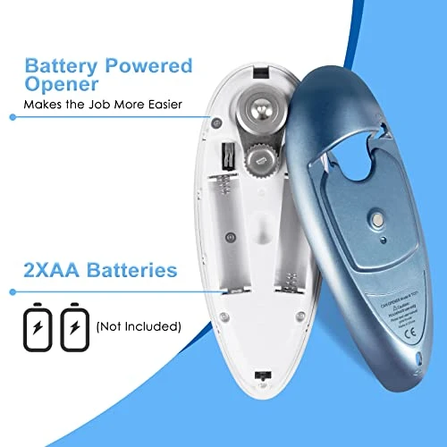 Electric Can Opener For Kitchen, Hands Free Can Opener With Smooth Edges Safe Battery Operated Operation, Automatic Can Opener For Kitchen Arthritis And Seniors,Best Kitchen Gadget For Almost Size Can 6 Electric Can Opener For Kitchen, Hands Free Can Opener With Smooth Edges Safe Battery Operated Operation, Automatic Can Opener For Kitchen Arthritis And Seniors,Best Kitchen Gadget For Almost Size Can - Image 6