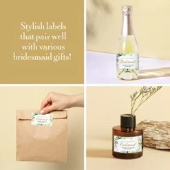 Set Of 10 Bridal Party Mini Champagne Labels, 8 Bridesmaid Labels And 2 Maid Of Honor Labels, Bridesmaid Proposal, Bridal Party Favors, Ideas, And Gifts 12 Set Of 10 Bridal Party Mini Champagne Labels, 8 Bridesmaid Labels And 2 Maid Of Honor Labels, Bridesmaid Proposal, Bridal Party Favors, Ideas, And Gifts -Peugeot Shop 41CY6vWuo5L