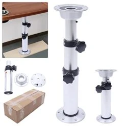 Adjustable Table Pedestal Stand Base For RV Marine Boat Caravan Motorhome, 16.9-29.1 Inch 6 Adjustable Table Pedestal Stand Base For RV Marine Boat Caravan Motorhome, 16.9-29.1 Inch -Peugeot Shop 41CgfAjbFUL