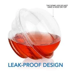 Mini Clear Plastic Dessert Cups With Lids 5 Oz (Set Of 50) Small Disposable Parfait Cup, Dome Lid - No Hole, 5-Ounce Party Fruit Containers, Banana Pudding Bowl, Jello, Ice Cream, Desserts Container 8 Mini Clear Plastic Dessert Cups With Lids 5 Oz (Set Of 50) Small Disposable Parfait Cup, Dome Lid - No Hole, 5-Ounce Party Fruit Containers, Banana Pudding Bowl, Jello, Ice Cream, Desserts Container -Peugeot Shop 41Chzj9TWKL