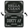 Dishwasher Magnet Clean Dirty Sign Hella Clean And Dirty Af Magnet Clean Dirty Magnet For Dishwasher